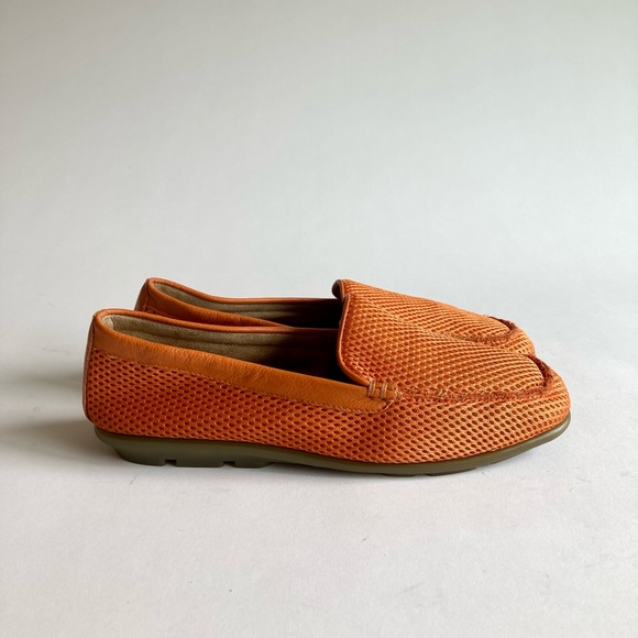 Aerosoles Orange Fabric Flats Loafers size 9 - Picture 2 of 15